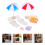 3Sets Resin Mini Beach Accessories Set for Dollhouse Multi-Color Decor 11