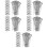 500St Rvs Draadbinders Metalen Kabel Zip Ties 7
