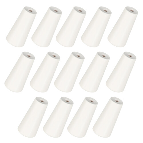 56Pcs White Wooden Blind Cord Tassels for Window Shutter Pulls 1