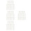 56Pcs White Wooden Blind Cord Tassels for Window Shutter Pulls 5