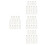56Pcs White Wooden Blind Cord Tassels for Window Shutter Pulls 8
