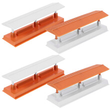 16St ABS Miniatuur Station Platform Model Voor Speelhuis Decoratie