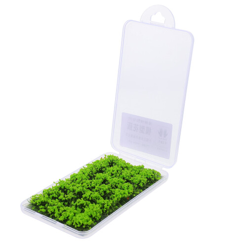 De Touffes De Pelouse Miniature Verte Résine Pour Modèles