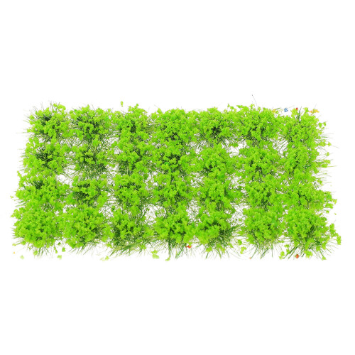 De Touffes De Pelouse Miniature Verte Résine Pour Modèles 2