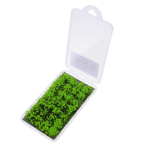 De Touffes De Pelouse Miniature Verte Résine Pour Modèles 1