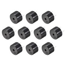 3V Electronic Buzzer Alarm 80dB Passive Electromagnetic Beep Tone 10Pcs Easy Installation