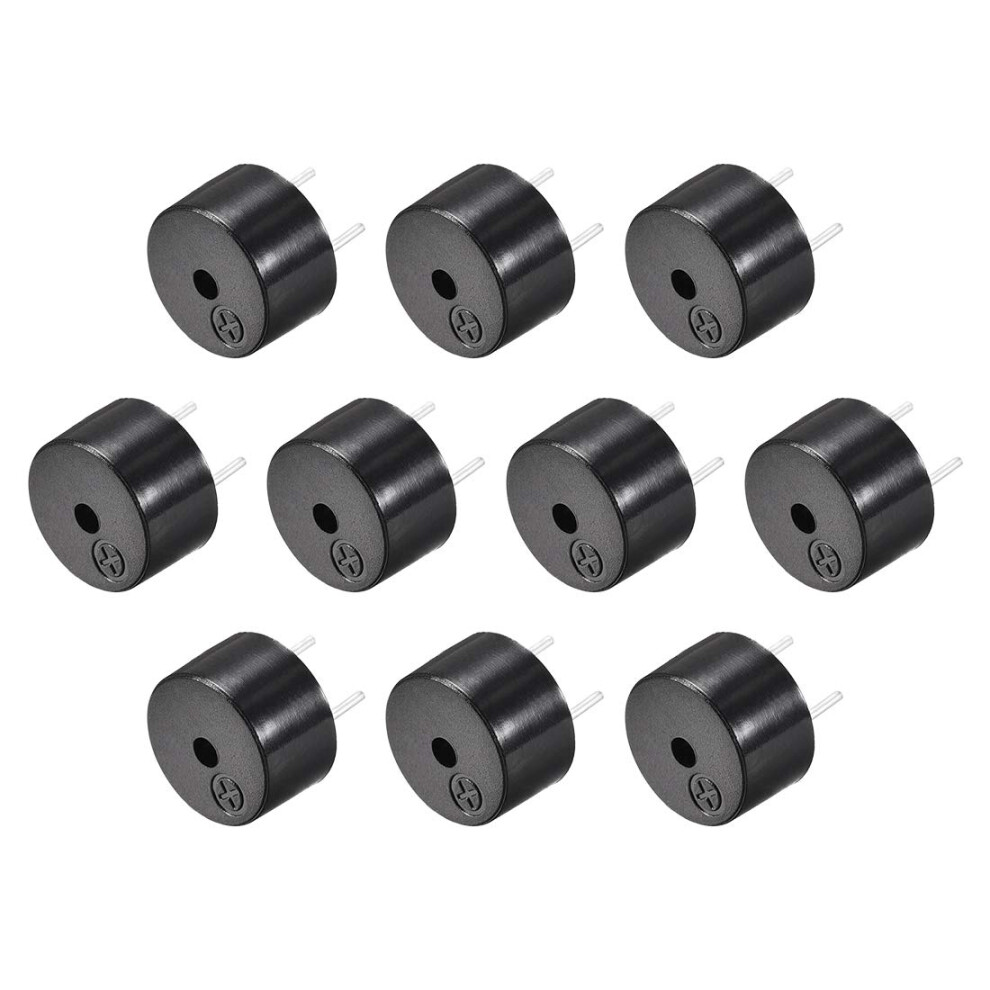 3V Electronic Buzzer Alarm 80Db Passive Electromagnetic Beep Tone 10Pcs Easy Installation 9044945405415