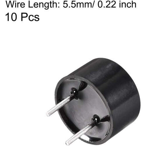 3V Electronic Buzzer Alarm 80dB Passive Electromagnetic Beep Tone 10Pcs Easy Installation 2
