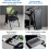 Mesh Office Chair with Desk Attachment, Folding Design, Lumbar Support, Stackable Conference Chair 4