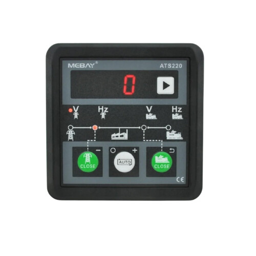 ATS220 Generator ATS Controller with Automatic Generator Switching and Manual Control Mode