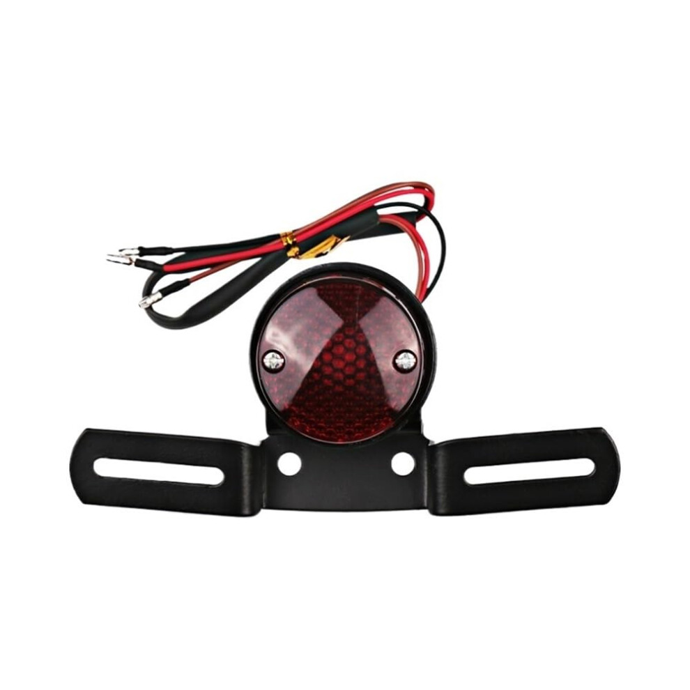 Motorcycle Tail Led Brake Stop Lamp With License Plate Mount For Harley Suzuki Chopper Light 9053599151197