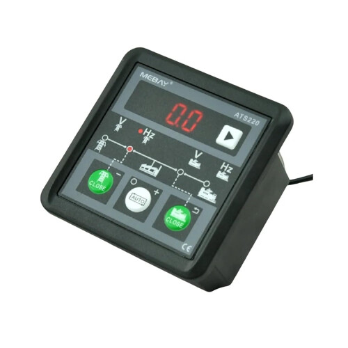ATS220 Generator ATS Controller with Automatic Generator Switching and Manual Control Mode 2