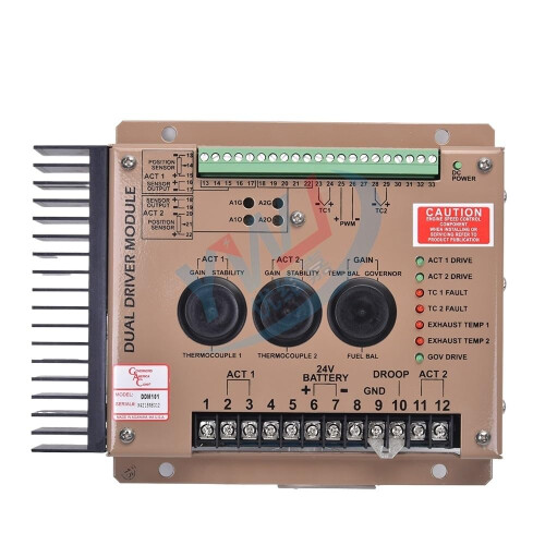 Engine Speed Controller DDM101 Dual Driver Module for Precise Diesel Engine Speed Adjustment