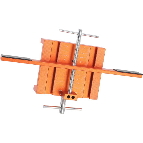 Adjustable Aluminum Cabinet Door Mounting Jig with Clamp, Precise Level Alignment for Kitchen 2