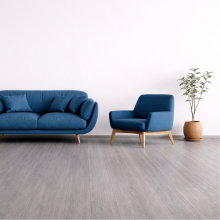 (Modern Grey) ROYALE 8mm Laminate Flooring - Technology To Help Prevent Stains & Impact - 1.2m2 Pack Size - Modern Flooring - Various Colours