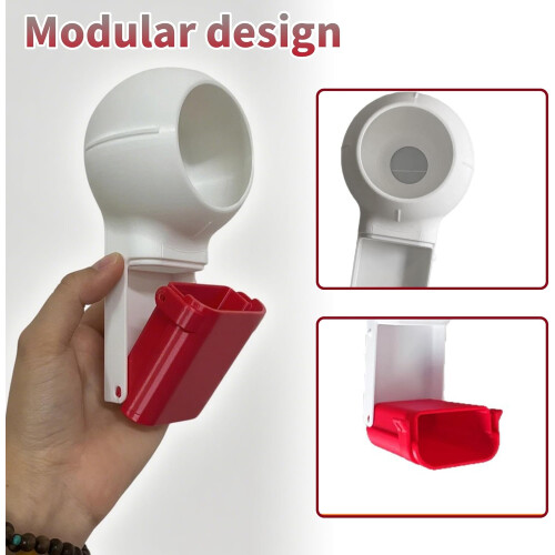 Drill Dust Collector for Wall Drilling, 3D Printed Universal Attachment, Mess Debris Disposal 1