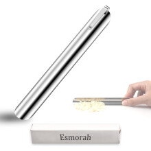 Stainless Steel Table Crumber with Pocket Clip for Quick Crumb Removal in Restaurants (1Pack, Silver)
