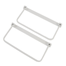 Aluminiumlegierung Wohnmobil Schuhregal Wandmontage Faltbares Aufbewahrungsregal Weiß