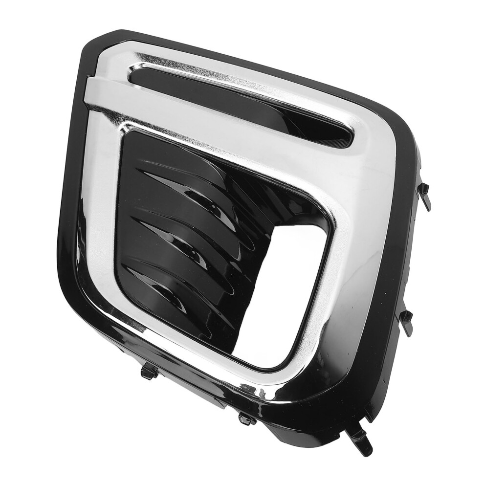 Front Bumper Fog Bezel Cover For Forester Sk 2019-2021, Glossy + Chrome Light/Black 8101383382461