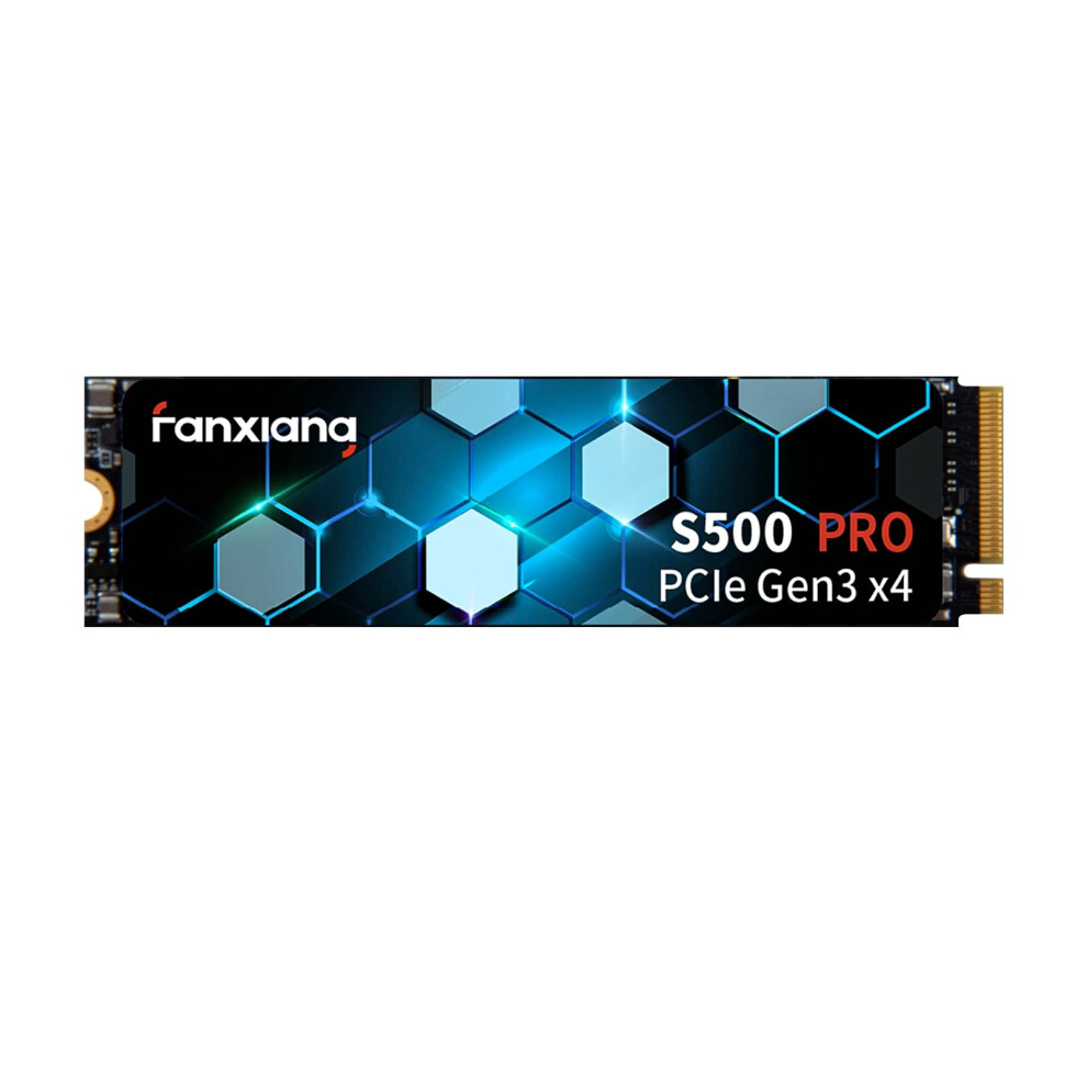 Fanxiang M.2 Ssd - 512Gb Ssd Up To 3200Mb/S, Pcie Gen3x4 2280, Nvme Ssd With Graphene Cooling Sticker, 3D Nand Tlc Ssd With Slc Cache, Internal Solid