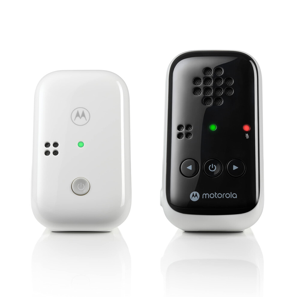 Motorola Nursery Baby Monitor Pip10 - Audio Only With High Sensitive Microphone - Parent Unit With 300M Range, Mute Function And Led Sound Indication