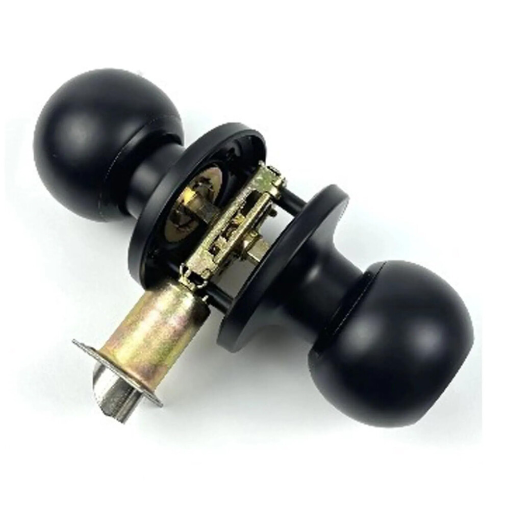 Round Bathroom Privacy Door Lock With Keys, Secure Handle For 30Â50Mm Interior Doors 9174973488194
