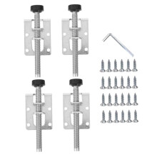 Heavy Duty Adjustable Furniture Leveling Feet with AntiSlip Pads for Cabinets and Wardrobes