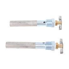 Anodo per scaldabagno 4,5 x 1/2 NPT in alluminio e magnesio, set di ricambio per RV