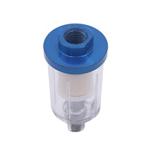 Air Paint Spray Gun System with 1/4 Inch Air Compressor Water Oil Separator for Cars and Woodworking