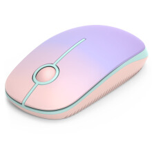 Seenda Wireless Mouse, 2.4GHz Silent Mouse with USB Receiver, 18 month battery life, 1600 DPI Optical Tracking, Portable Computer Mice for Laptop PC