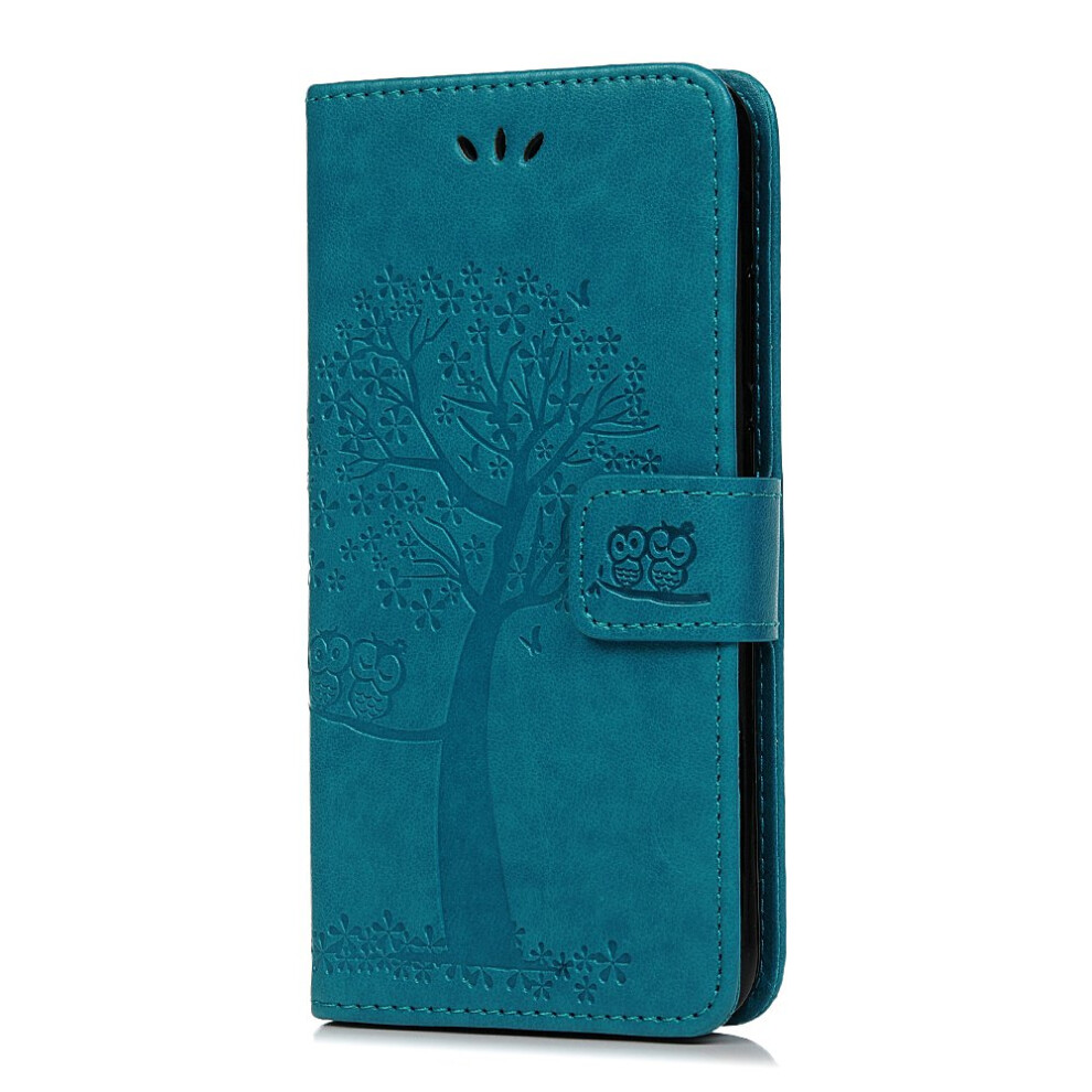 Reevermap For Samsung Galaxy A50 Case Flip Premium Wallet Phone Case Shockproof Pu Leather Owl Tree Embossed Magnet Cover For Samsung Galaxy A50 With 714453023836