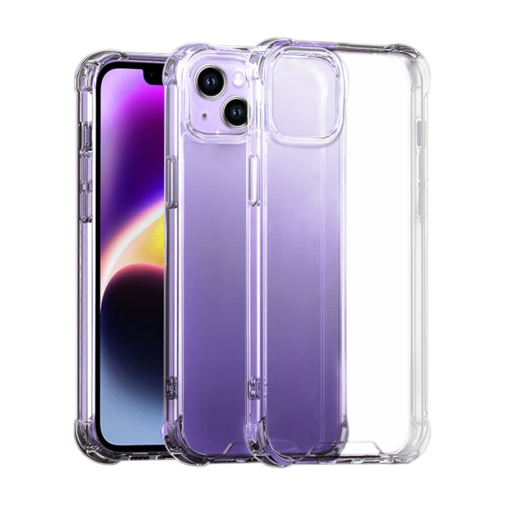 Melomon Case Compatible With Iphone 14 (6.1-Inch), Slim Soft Tpu & Shockproof Anti-Scratch Hard Pc Back, (Airbag Protection) Bumper Protective Cover 700721508846