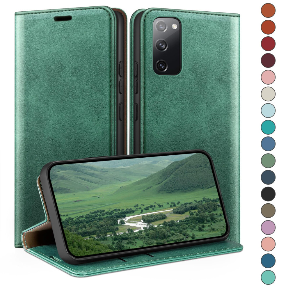 Huouh For Samsung Galaxy S20 Fe Wallet Case With Rfid Blocking Pu Leather,Credit Card Holder,Flip Folio Book Phone Cases Shockproof Cover Women Men 722998862346