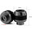 Carbon Fiber Motorcycle Fork Frame Sliders Front Fork Protectors Crash Damage Guard Black 1 Pair 5
