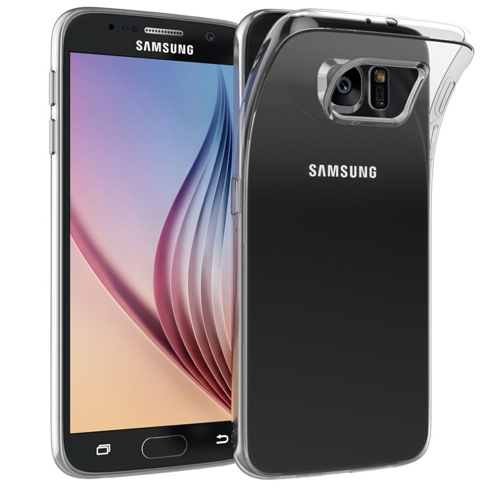 Maijin Case For Samsung Galaxy Note 5 (5.7 Inch) Soft Tpu Rubber Gel Bumper Transparent Back Cover 782123028993