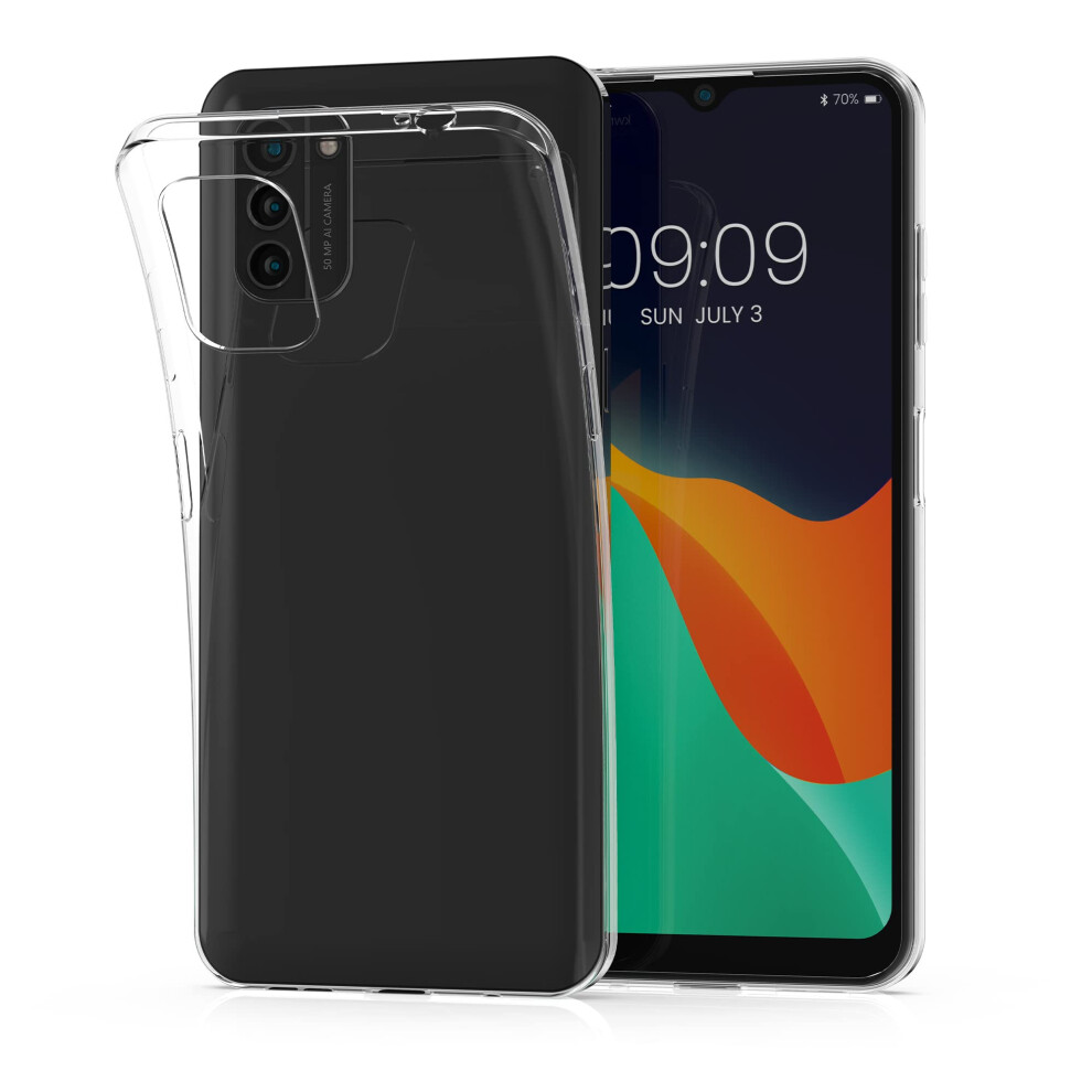 Kwmobile Case Compatible With Nokia G21 / G11 - Clear Case Soft Slim Flexible Protective Tpu Phone Cover - Transparent 4063004461181