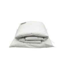 Mortreux Baby Cotton Percale Anti Dust Mite Pack ? 1 Duvet 80 x 120 cm + 1 Pillow 40 x 60 cm ? All Seasons