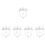 5Sets Strahlende Schmuck Halskette Ohrstecker Silber 7