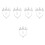 5Sets Strahlende Schmuck Halskette Ohrstecker Silber 6
