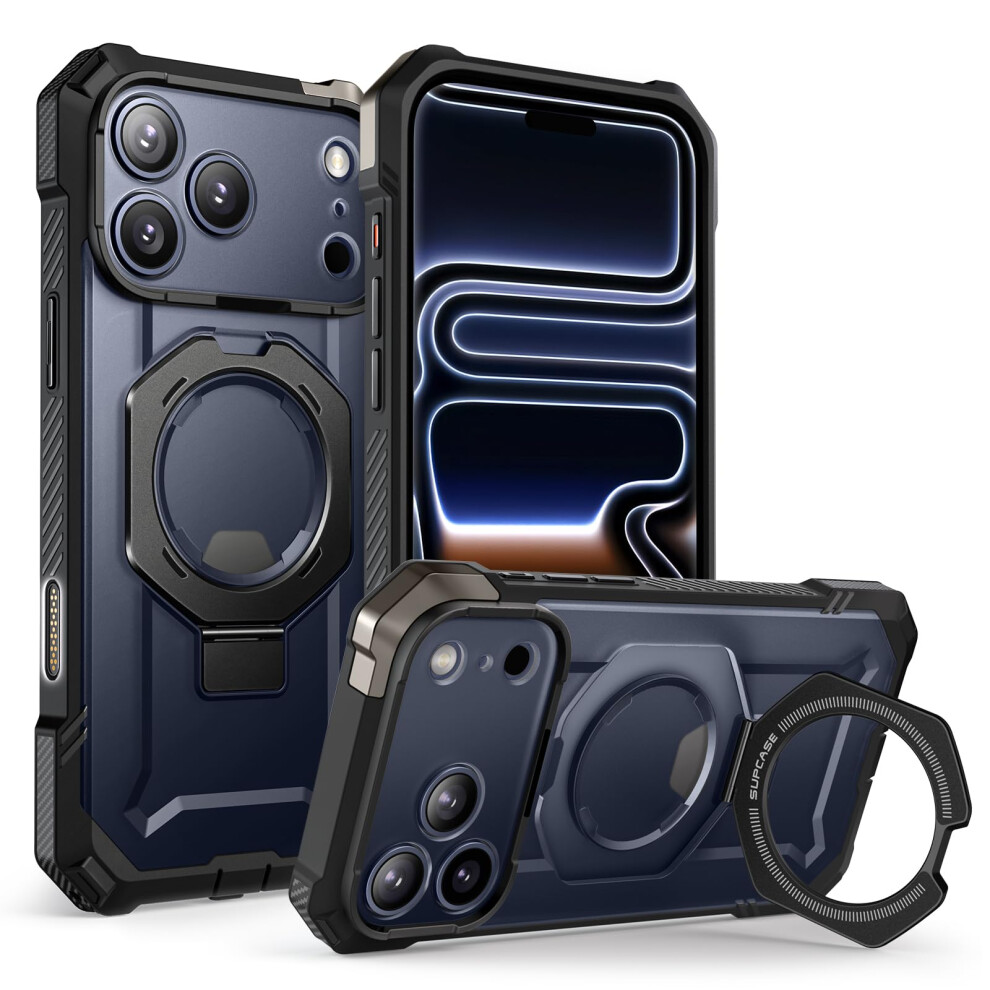 Supcase For Iphone 17 Pro Case With Kickstand (Unicorn Beetle Grip), [Compatible With Magsafe] [Military-Grade Drop Protection] Heavy Duty Magnetic 843439159228