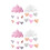 4Stk Hängedekor Pink Mit Herzen Für Wohnliche 5