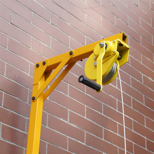 Air Conditioner Hoisting Tool with SelfLocking Winch, HeavyDuty 20m Installation Crane 2