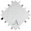 TeddyTs Personalised Initial Easter Bunny Baby Taggy Ribbon Comforter Blanket (Grey), 36cm 1