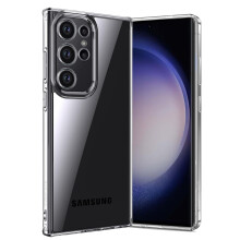 Crystal Clear for Samsung Galaxy S23 Ultra Case 2023 [Anti-yellowing] [Military Drop Protection] Shockproof Protective Phone Case Grip Slim Thin Cover