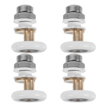 12Pcs Sliding Glass Door Rollers Bathroom Replacement Pulley Kit
