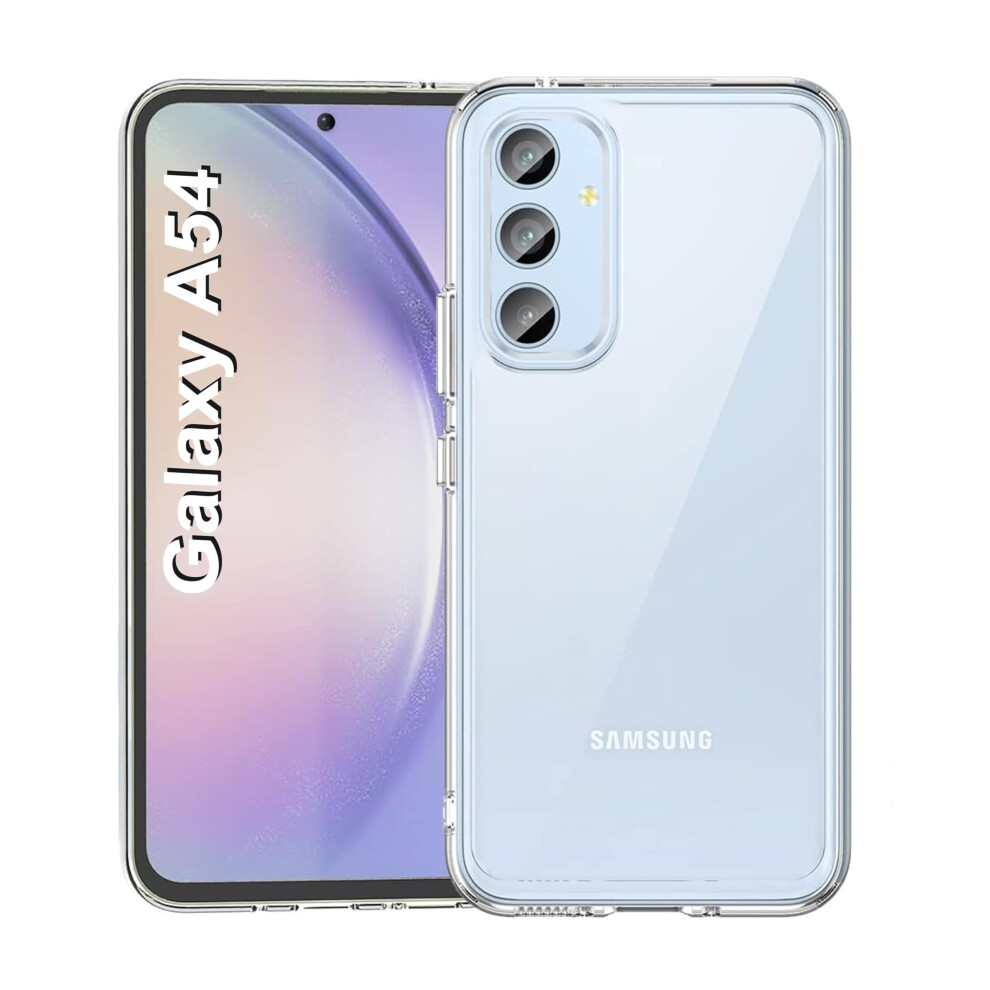 Case For Samsung Galaxy A54-5G, Phone Case With Crystal Clear, Shockproof, Soft Tpu Protective,Ultra Thin, Compatible With Samsung Galaxy A54-5G Cover 5061012643895