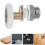 12Pcs Sliding Glass Door Rollers Bathroom Replacement Pulley Kit 11