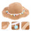 Portable Colored Ball Children's Sun Hat Stylish and Comfortable 10