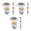 12Pcs Sliding Glass Door Rollers Bathroom Replacement Pulley Kit 6