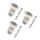 12Pcs Sliding Glass Door Rollers Bathroom Replacement Pulley Kit 9